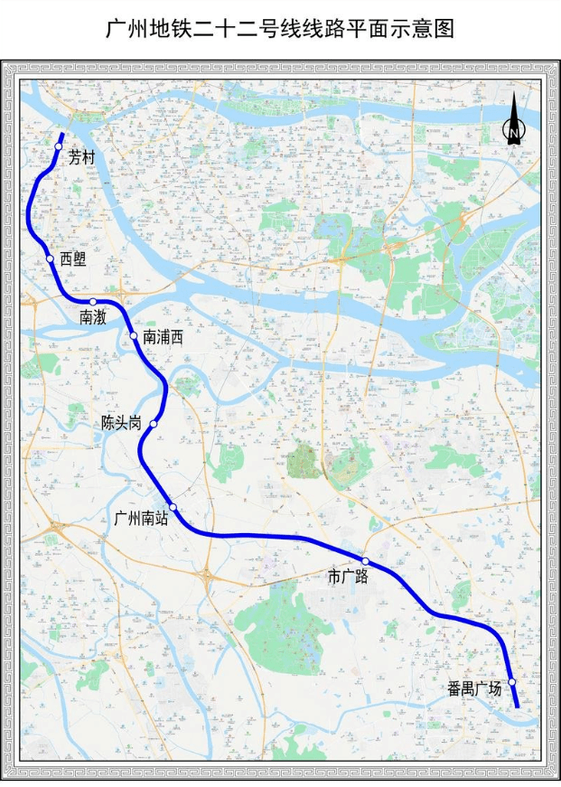 广州30号线地铁线路图图片